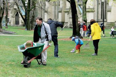 community park clean up